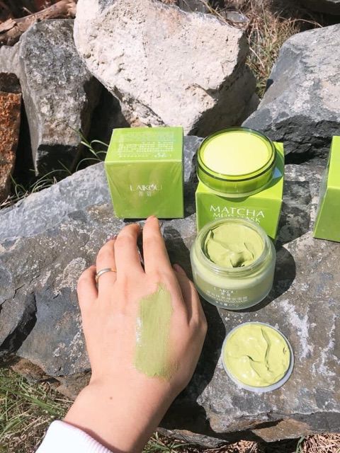 MẶT NẠ MATCHA MUD MASK LAIKOU