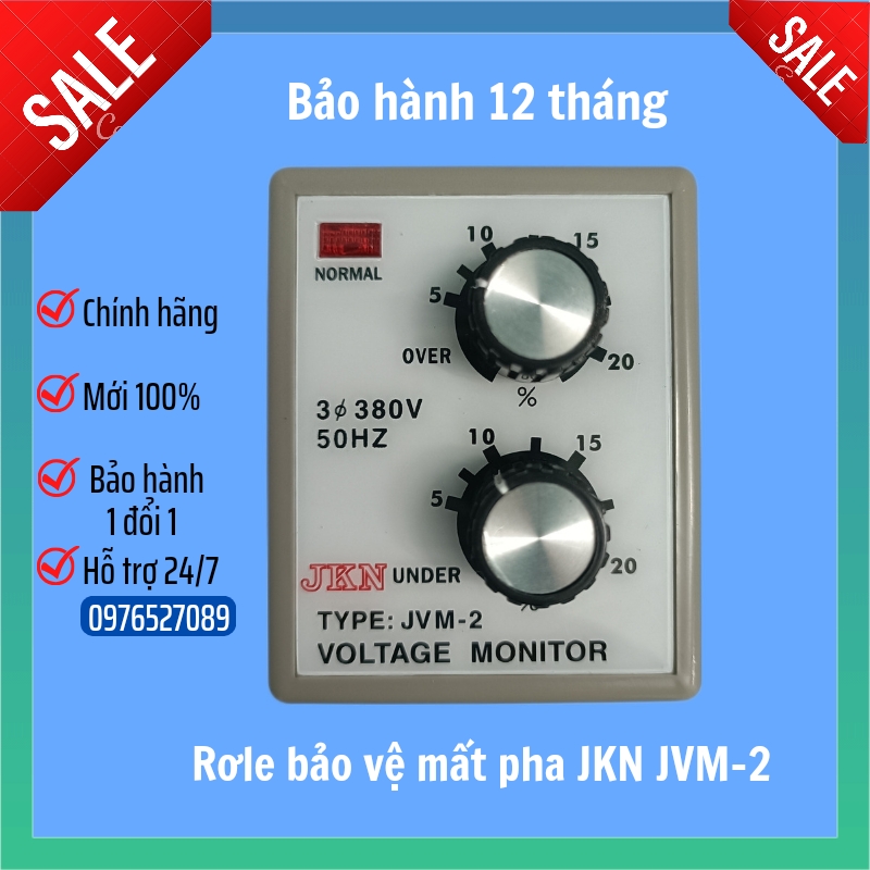 Rơle bảo vệ pha JKN JVM-2