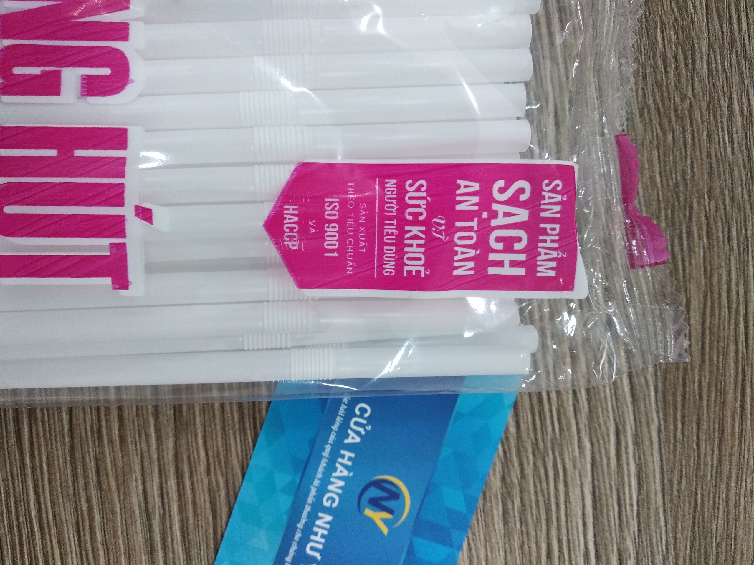 SET 5 Gói Ống Cong Trắng phi 6 (uống nước ngọt, cafe)