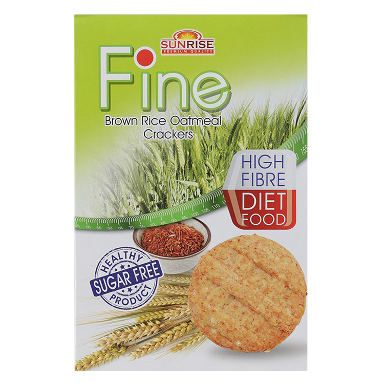 Bánh quy fine yến mạch gạo lức ăn kiêng 178g- 81580