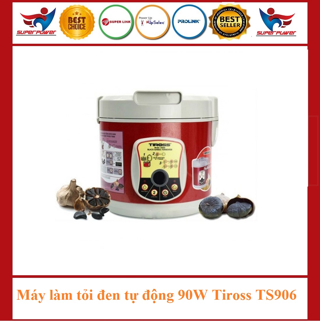 Máy làm tỏi đen tiross TS904, TS906, TS907,TS908