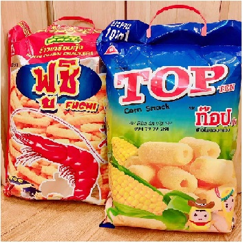 SNACK Que TÔM / BẮP KHỔNG LỒ - Thái Lan