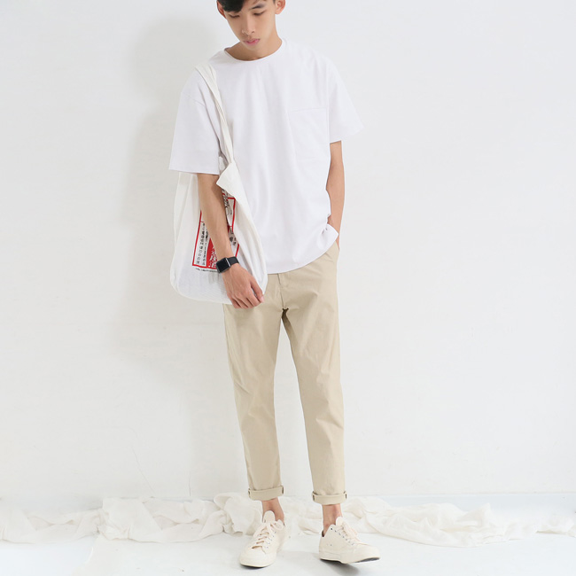 [HCM]VIDEO THẬT - Quần kaki baggy unisex basic [ ẢNH THẬT CUỐI ]