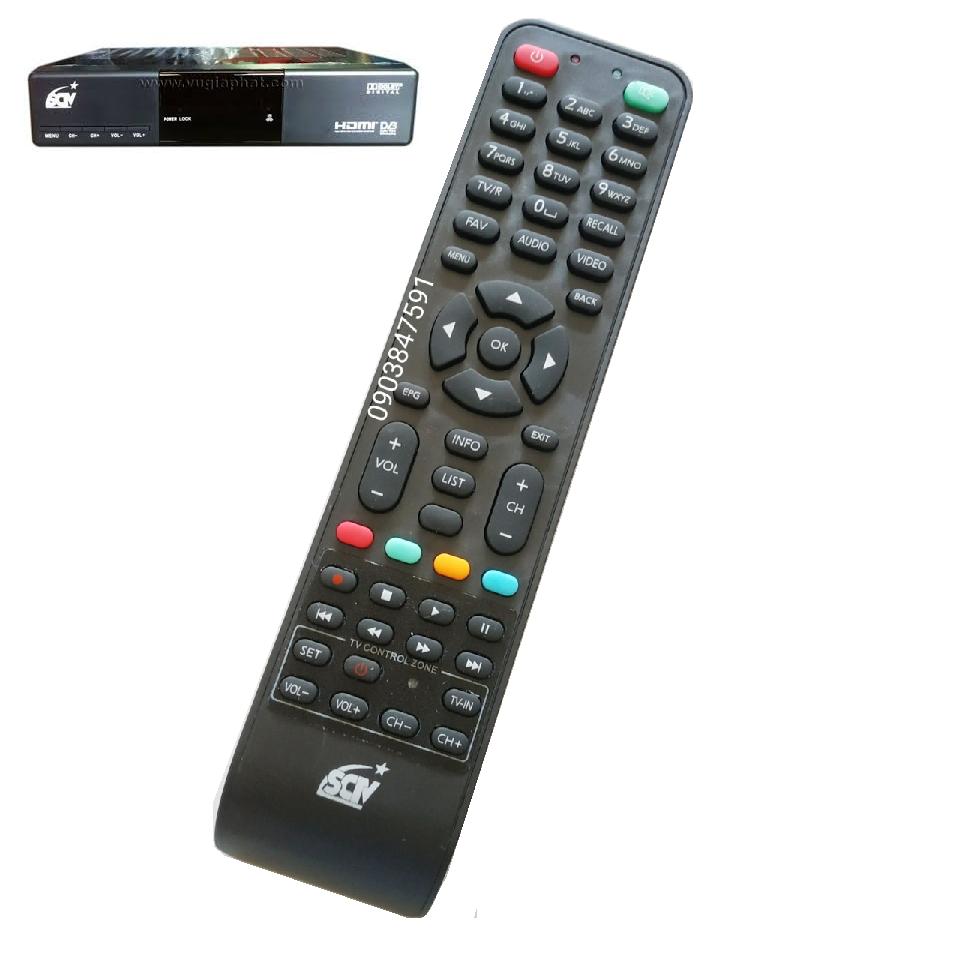 [HCM]Điều khiển đầu thu truyền hình cáp SCTV