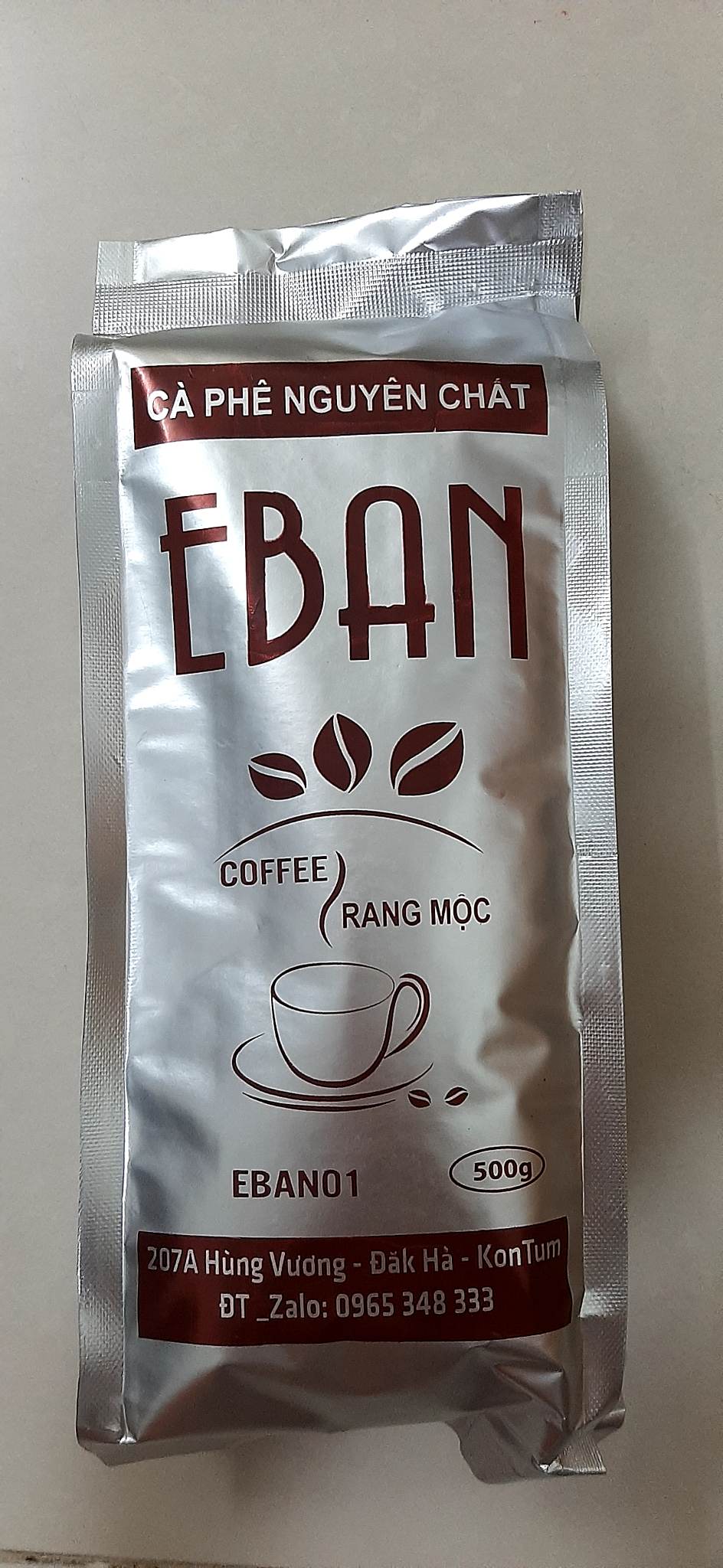 Cà Phê Gia Lai Nguyên Chất EBAN (100% robusta) Cafe Rang-Xay