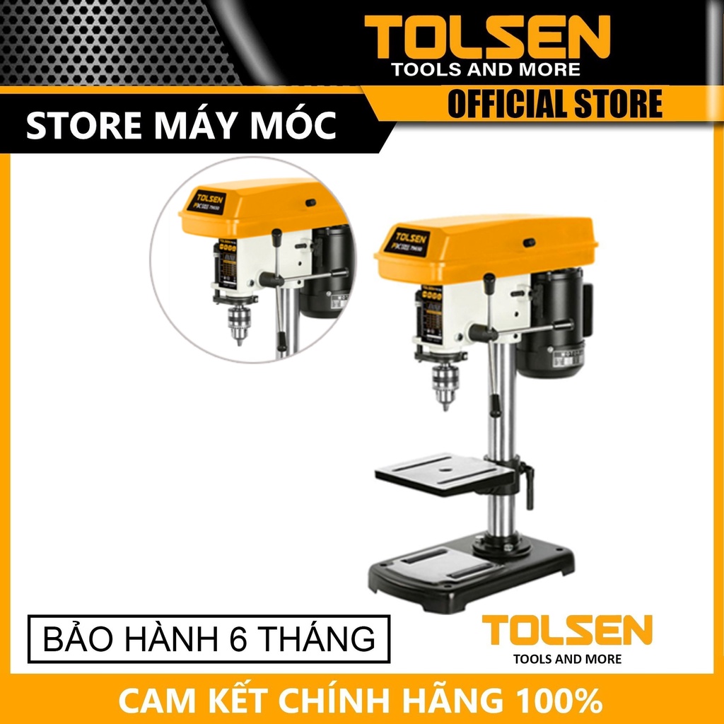 Máy khoan bàn 350w tolsen 79650 - hàng chính hãng