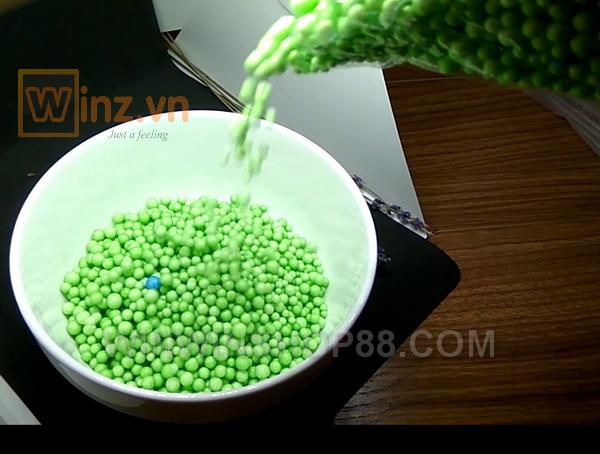 [HCM]Hạt xốp màu lót hộp quà 30g (loại lớn) (Màu Ngẫu Nhiên)