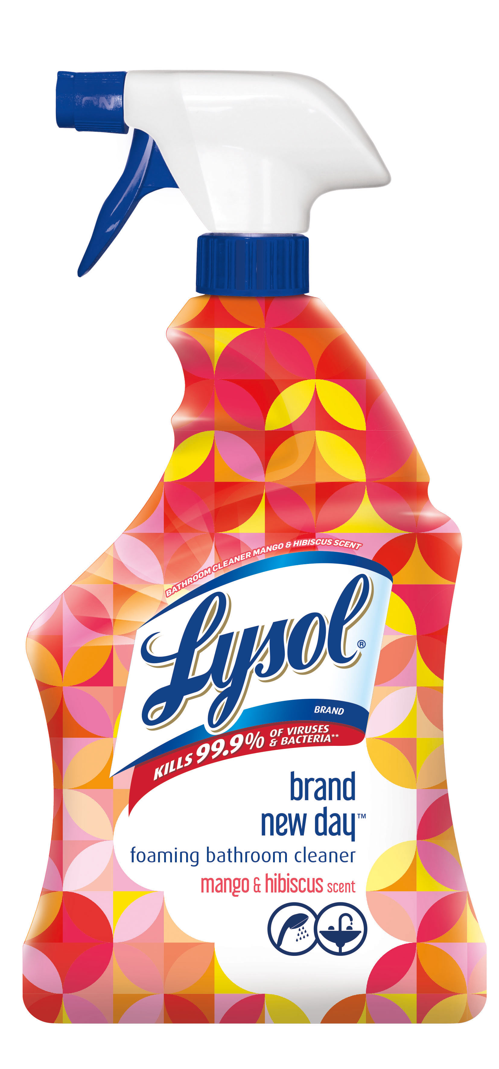 XỊT DIỆT KHUẨN LYSOL MANGO & HIBISCUS 946ml ( chai gần 1 kg)