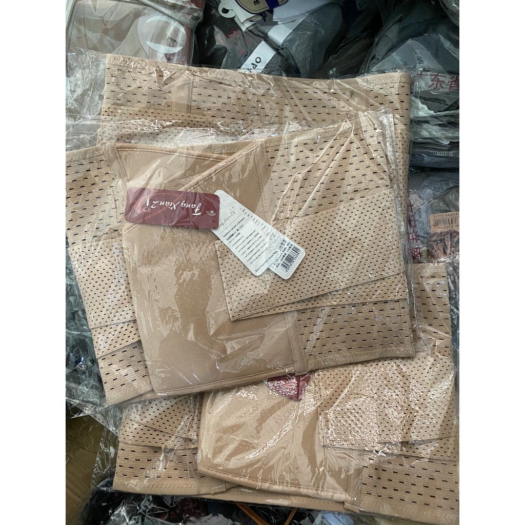 Đai nịt bụng 2 lớp giảm eo cho eo thon gọn, thoải mái
