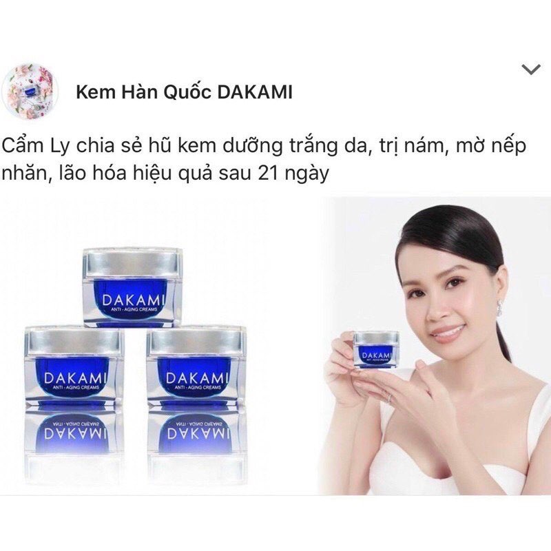 [HCM]KEM DAKAMI NHĂN CHÍNH HÃNG