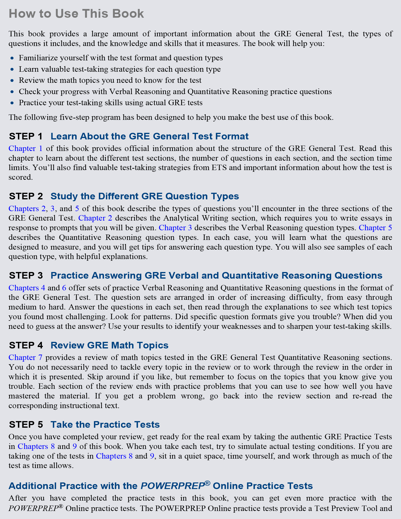 Sách The Official Guide to the GRE General Test - ACB Bookstore