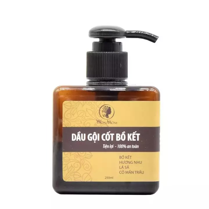 Dầu gội Cốt bồ kết thảo dược Wonmom