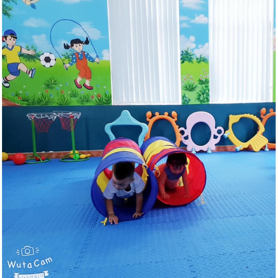 Đồ Chơi Lều Ống - Chui Đường Hầm 2 Chiều Cho Bé