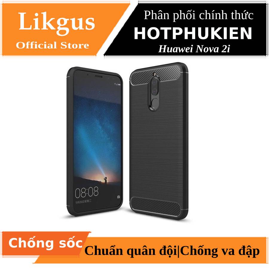 [HCM]Ốp Lưng TPU Chống Sốc Cho Huawei Nova 2i hiệu Likgus (Bảo vệ toàn diện vật liệu siêu bền chống vân tay) - Phân phối bởi Hotphukien
