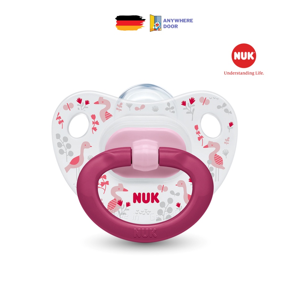[Sales off] Bộ 2 ti giả NUK Silicone Happydays