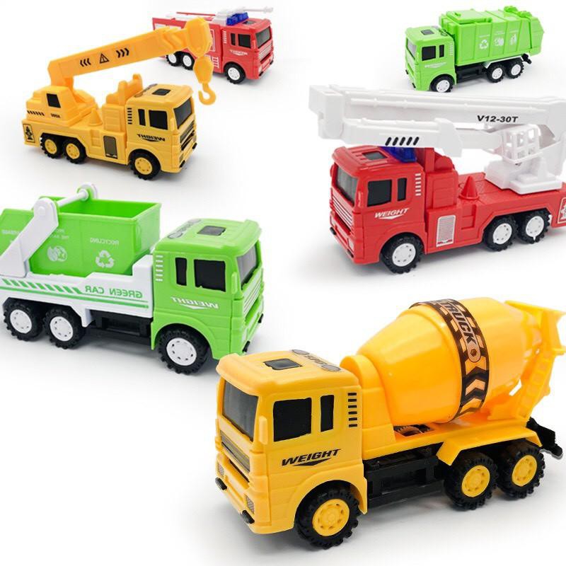 Đồ chơi xe công trình nhựa chắc chắn loại vừa (1 chiếc, giao ngẫu nhiên) TL39 Siêu đẹp-siêu bền-an toàn