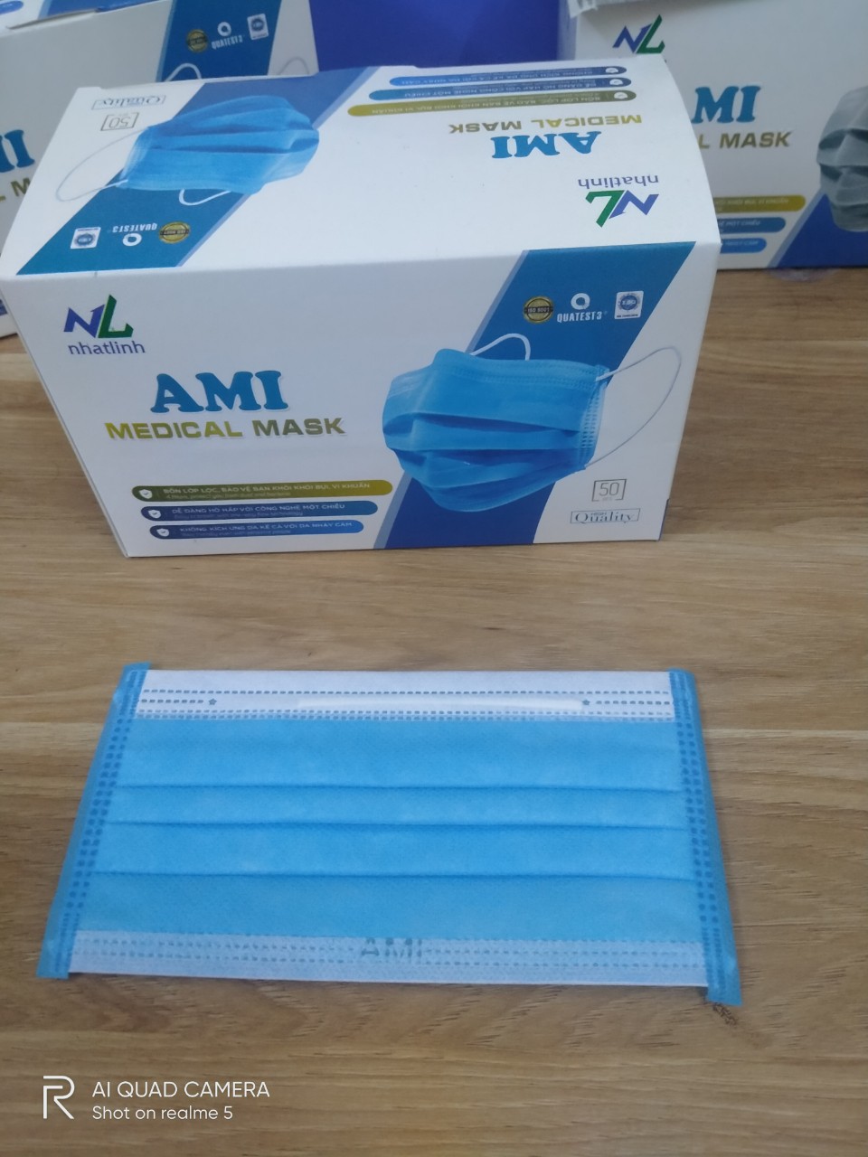 Khẩu trang 3D Mask công nghệ Nhật hộp 50chiếc