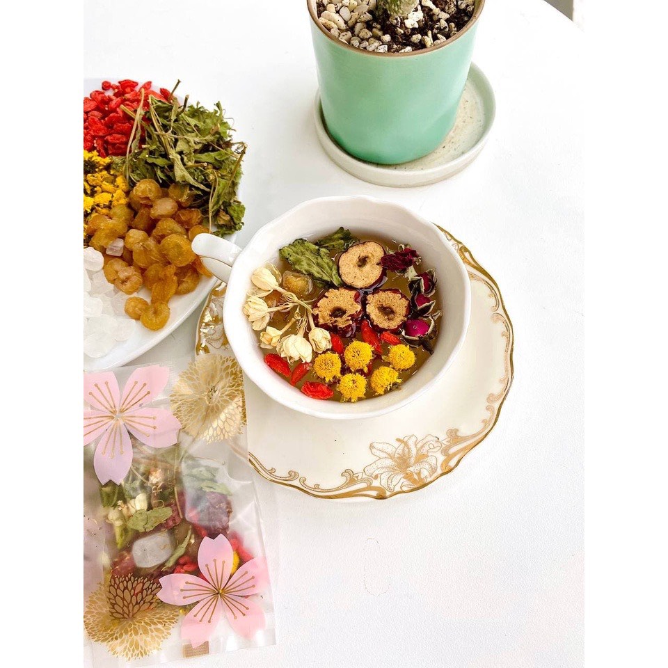 Trà dưỡng nhan detox 7 vị