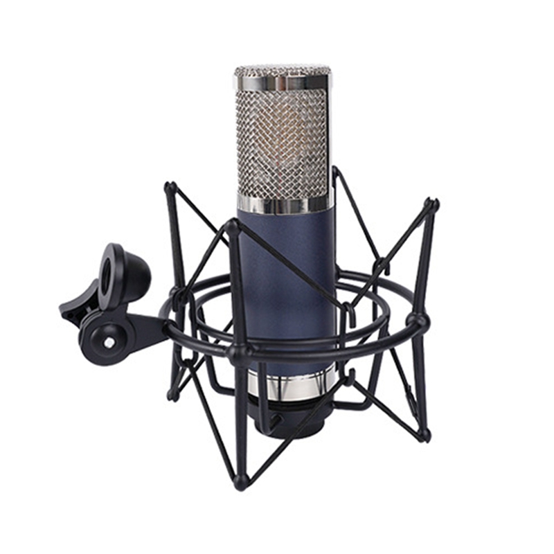 Microphone Shock Mount Adjustable Mount Recording Mic Stand Metal Bracket Pod Microphone Stand
