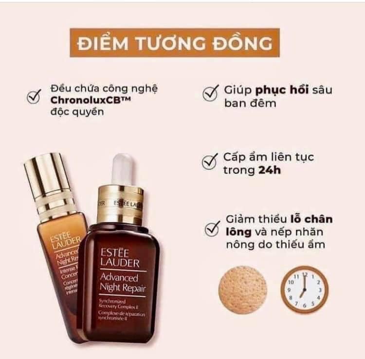 TINH CHẤT PHỤC HỒI DA ADVANCED NIGHT REPAIR INTENSE RESET CONCENTRATE