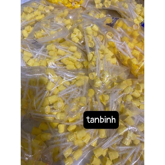 Đầu trộn cao su nha khoa tỉ lệ 1:1 gói 50 cái