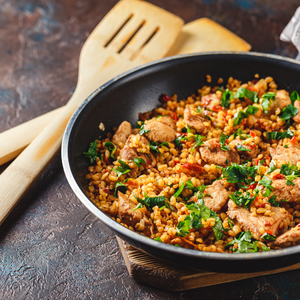 [HCM]City Farm Hạt Lúa Mì Bulgur Hạt Mịn Hữu Cơ 500g