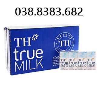 [TH True Milk] 1 thùng sữa tiệt trùng TH True Milk 180ml các loại [Hadala Milky]