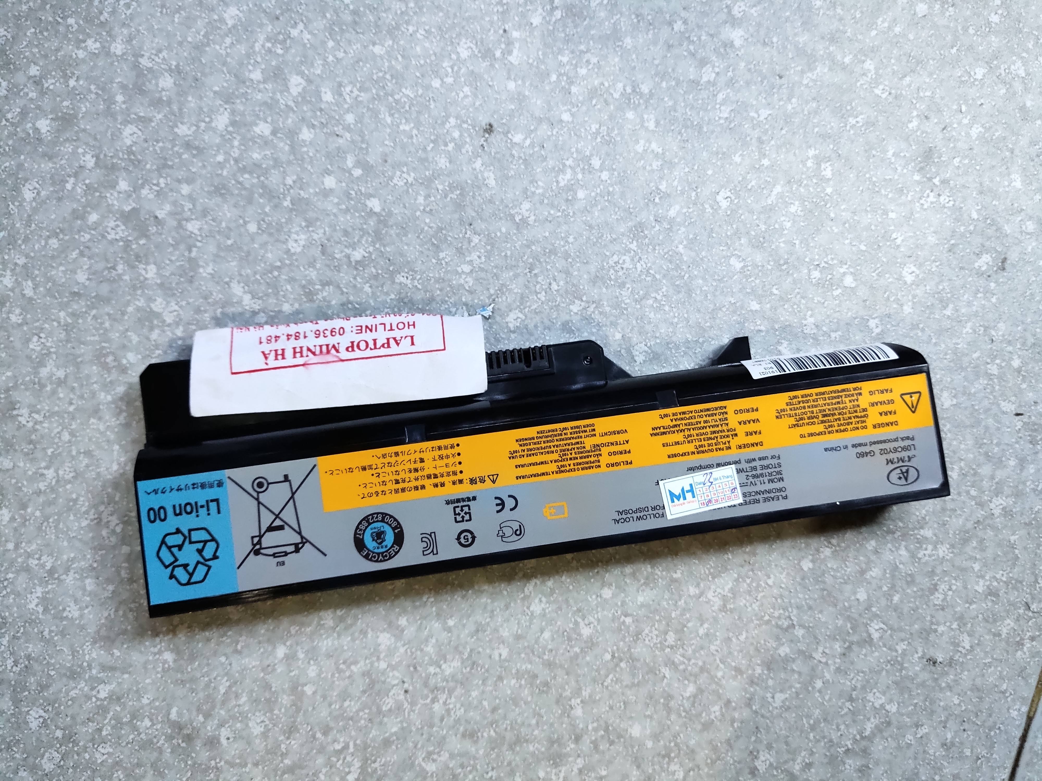 Pin laptop Lenovo B570