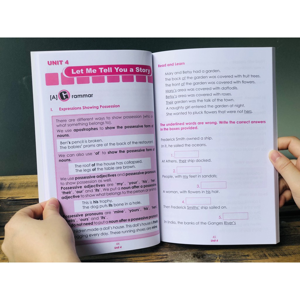 Sách Learning English 4 - Á Châu Books ( Dành Cho Trẻ Từ 9 Tuổi )