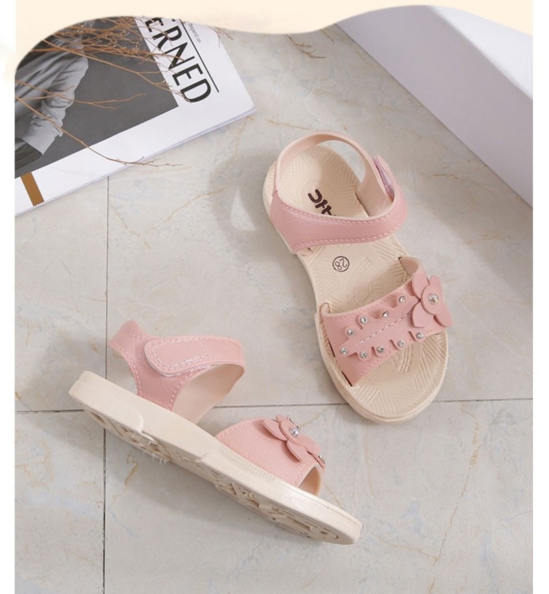 [HCM]Sandal bé gái siêu mềm hàng cao cấp