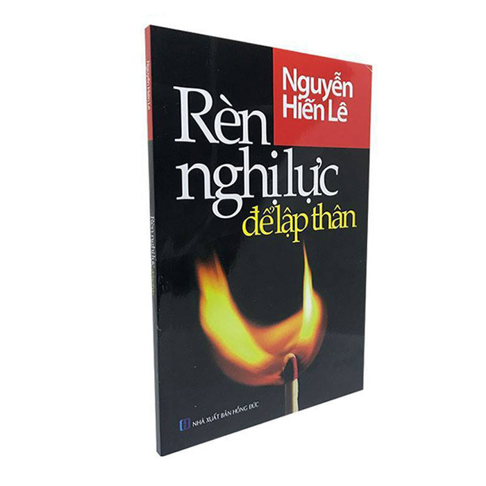 Sách - Rèn Nghị Lực Để Lập Thân