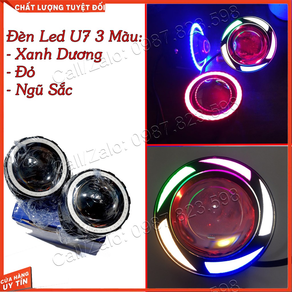 Đèn U7 không lồng lắp mắt cú ( Giá 1 Chiếc), Đèn U7 Lắp Mắt Cú WInner, EX