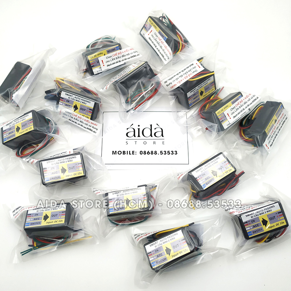 Mạch Smart Auto Passing (SAP) dùng Relay rời cho đèn trợ sáng