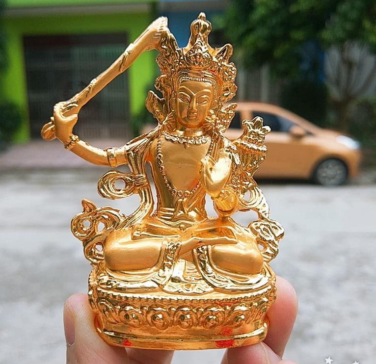Manjusri Bodhisattva-statue Buddhist sect Tantrism