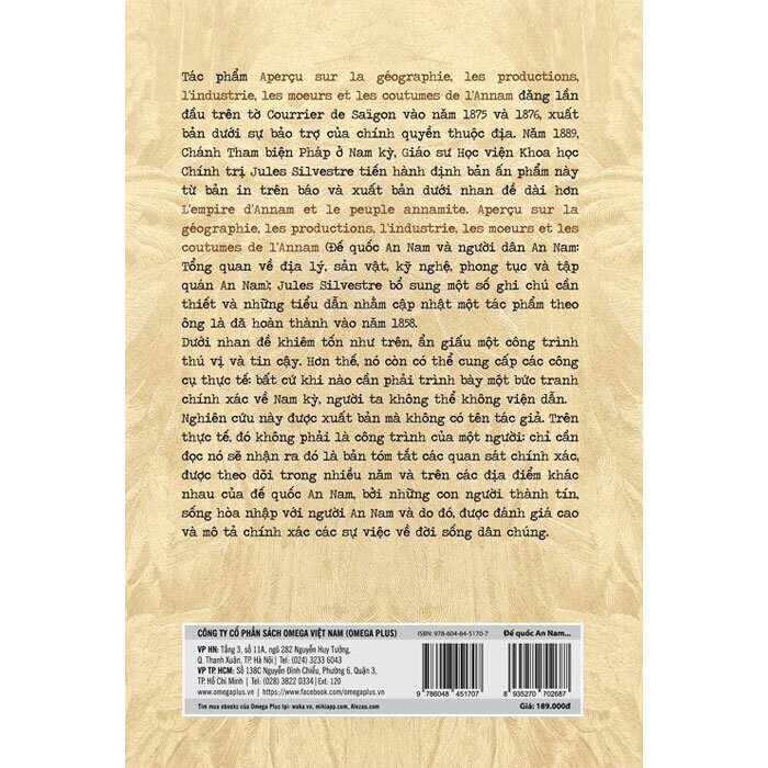Sách Alphabooks - Đế Quốc An Nam Và Người Dân An Nam
