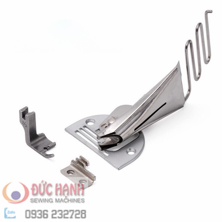 CỬ VIỀN / GÁ VIỀN A10 2 MÉP DÙNG CHO MÁY 1 KIM CÔNG NGHIỆP MAY VẢI MỎNG