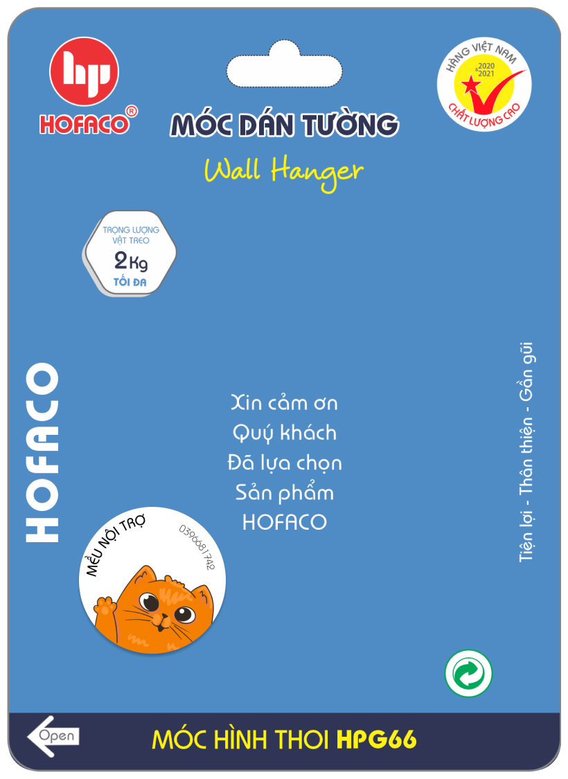 [Best seller] Móc hình thoi - Hofaco HPG66