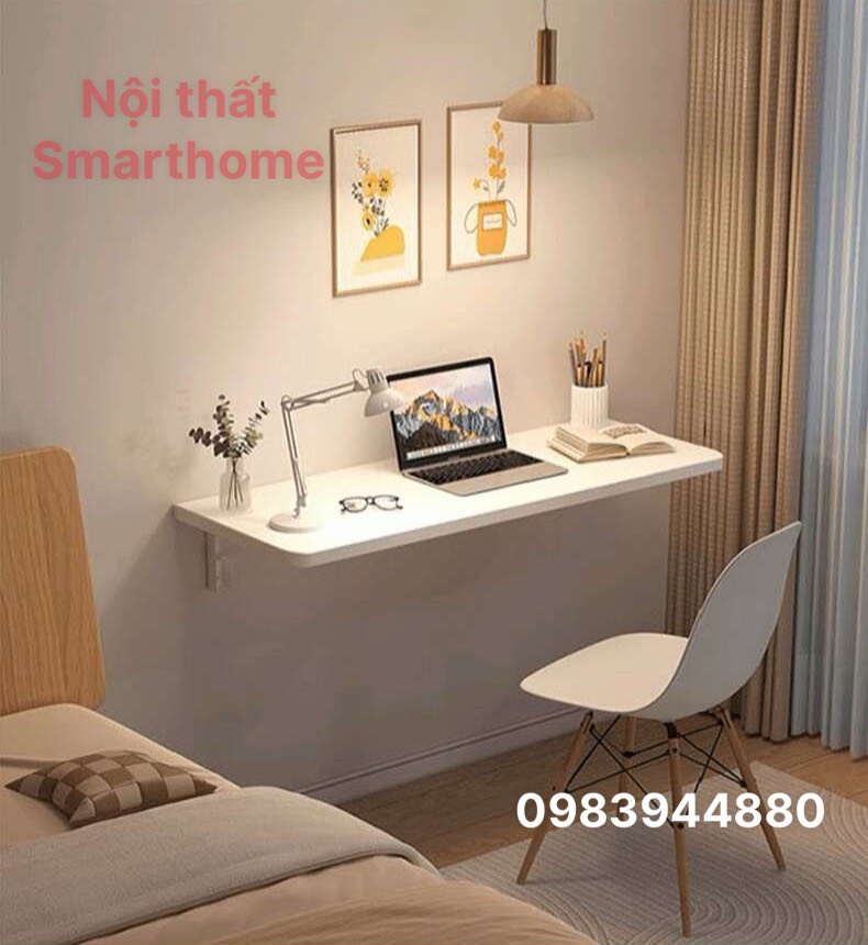 Bàn gấp treo tường nhiều màu