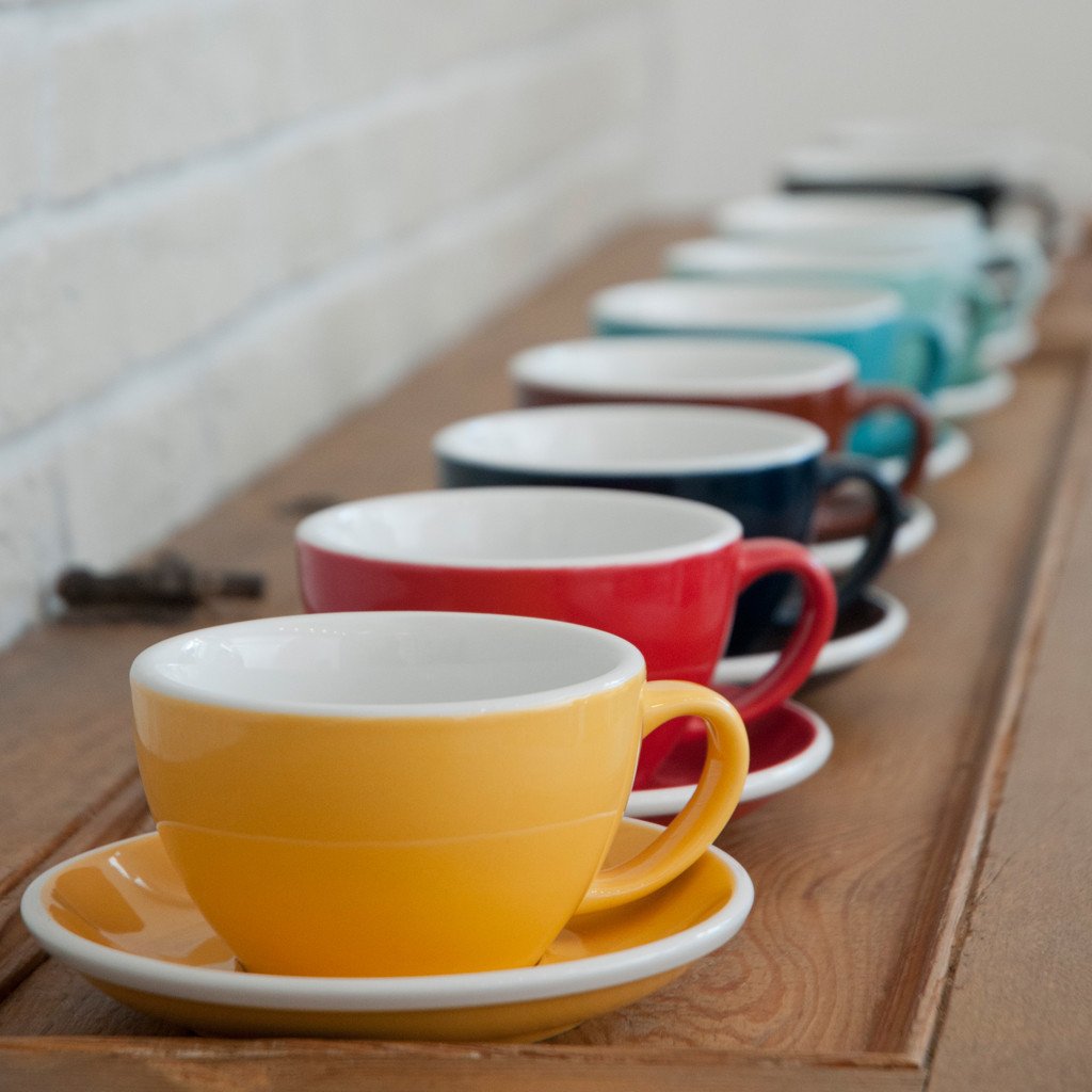 Ly Cà Phê Egg 200ml Espresso Cup & Saucer (Màu Cơ Bản) - Loveramics