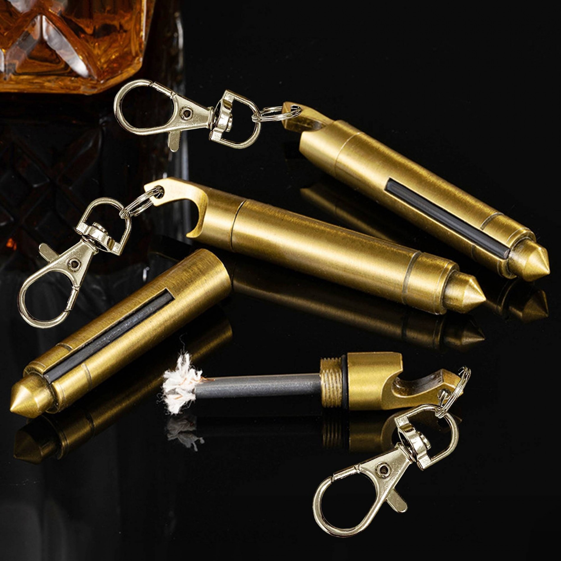 [ TẶNG KÈM MÓC KHÓA ] HỘT QUẸT - BẬT LỬA DIÊM XĂNG 4IN1 ( KHUI BIA- THOÁT HIỂM-HỘP QUẸT-- MÓC KHÓA )