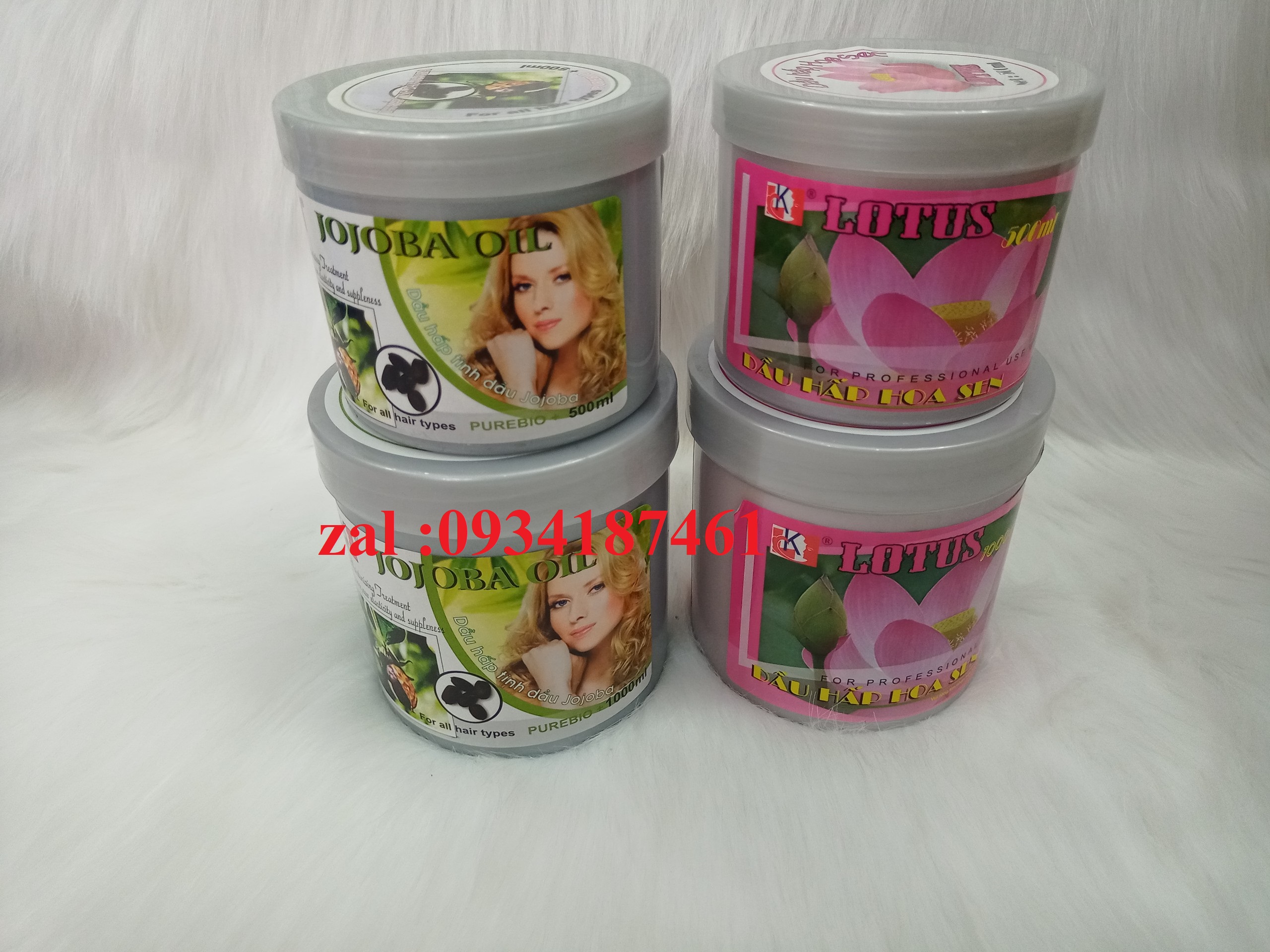 Dầu hấp Hoa Sen Jojoba Công ty LK Việt Nam