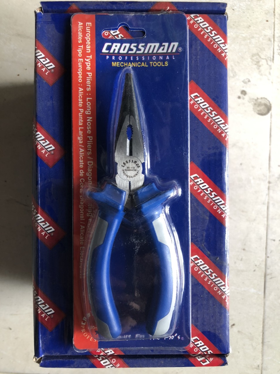 [HCM]KÌM MỎ NHỌN CROSSMAN  SIZE 6.5INCH  - 7.5INCH