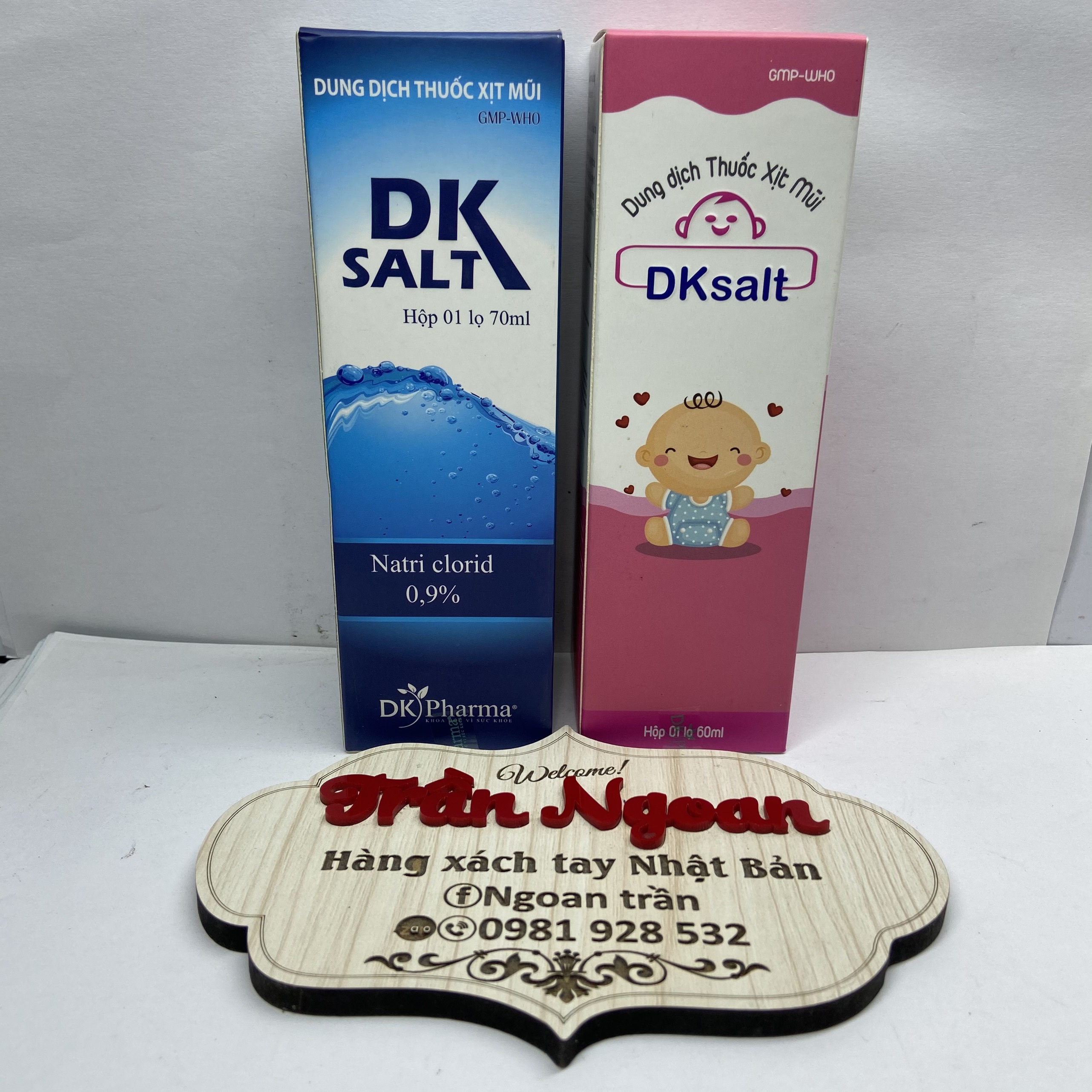 Dung Dịch Xịt Mũi DK Salt