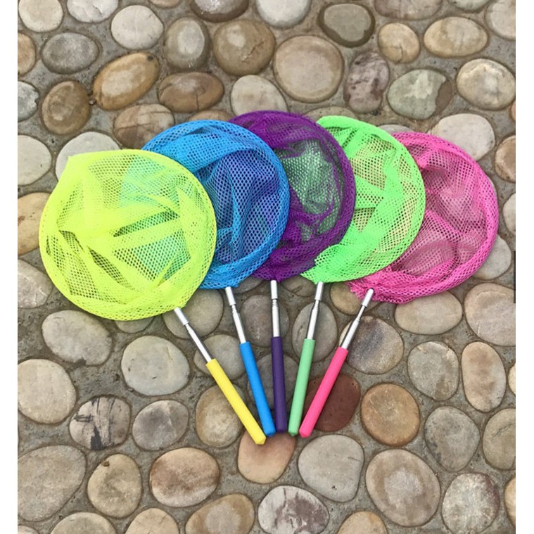 [Lấy mã giảm thêm 30%]Vợt Bắt Cá Cảnh Kéo Dài 110Cm - Chuôi Bọc Nhựa