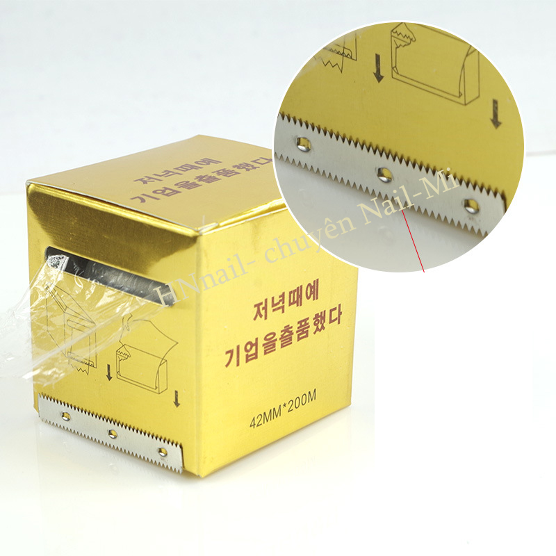 Cuộn nilon ủ tê lông mày, môi, mí shop Nailart