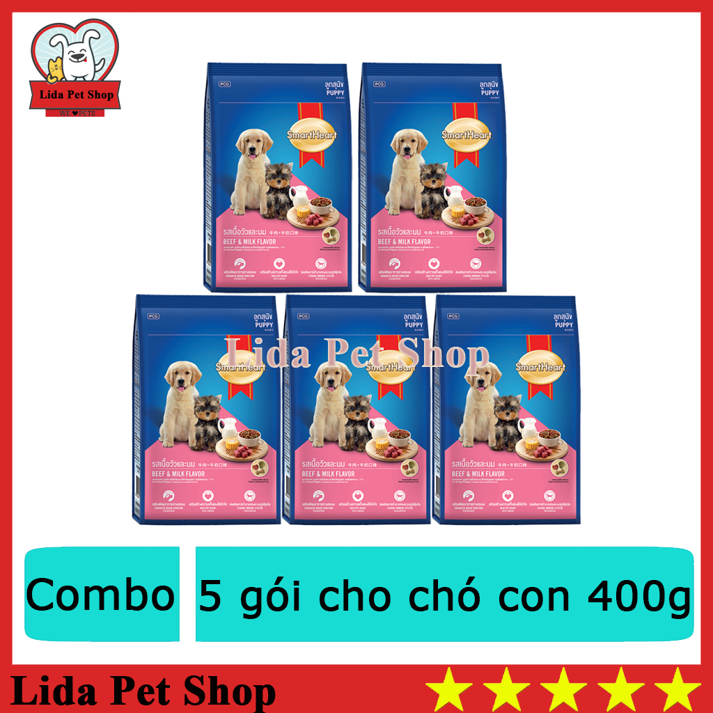 Hn- smartheart puppy 400g - thức ăn cao cấp dạng hạt cho chó dưới 1 năm tuổi -hp10304tc