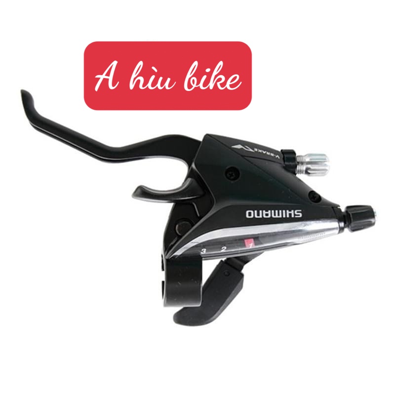 Tay đề bấm xả liền phanh 3*8 Shimano