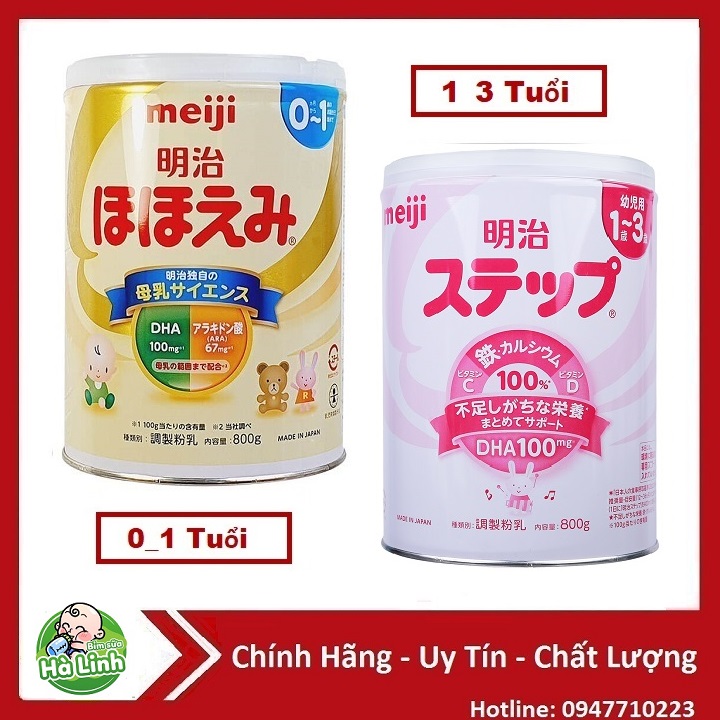 Sữa Meiji Số 0,9 (800g) Hàng Nội Địa Nhật ( Date 2025 )...