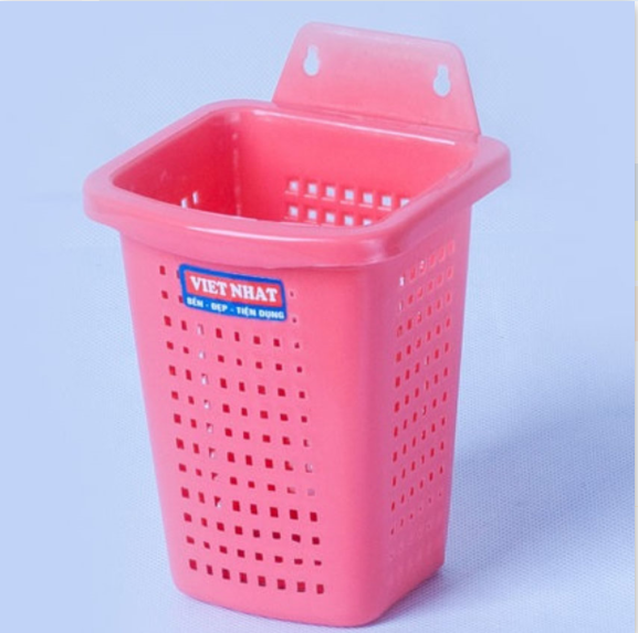 Ống Đựng Đũa Thìa Nhựa Việt Nhật (Loại Đơn)