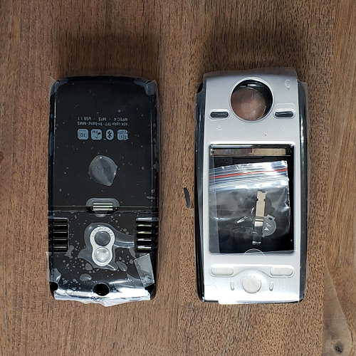 Vỏ Motorola E680 có sườn - không phím